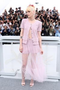 CANNES, FRANCE - MAY 16: Kristen Stewart poses during "The Chronology of Water" photocall at the 78th annual Cannes Film Festival at Palais des Festivals on May 16, 2025 in Cannes, France. (Photo by Pascal Le Segretain/Getty Images)