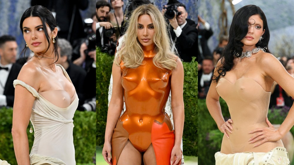Kendall Jenner, Kim Kardashian and Kylie Jenner on the Met Gala 2026 red carpet.