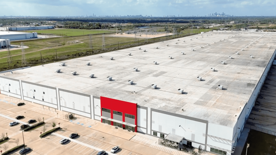 The retailer's first "receive center" in Houston holds hard-to-forecast and seasonal inventory upstream so the right products reach stores and DCs faster.