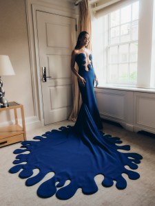 A look at Tessa Thompson getting ready for the Met Gala 2026.