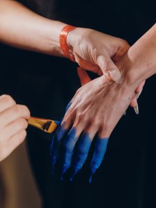 A look at Tessa Thompson getting ready for the Met Gala 2026.