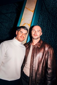 Dan Constable and Nicholas Hoult