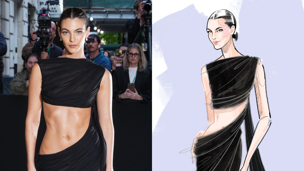 Vittoria Ceretti leaving The Carlyle Hotel before the 2026 Met Gala.